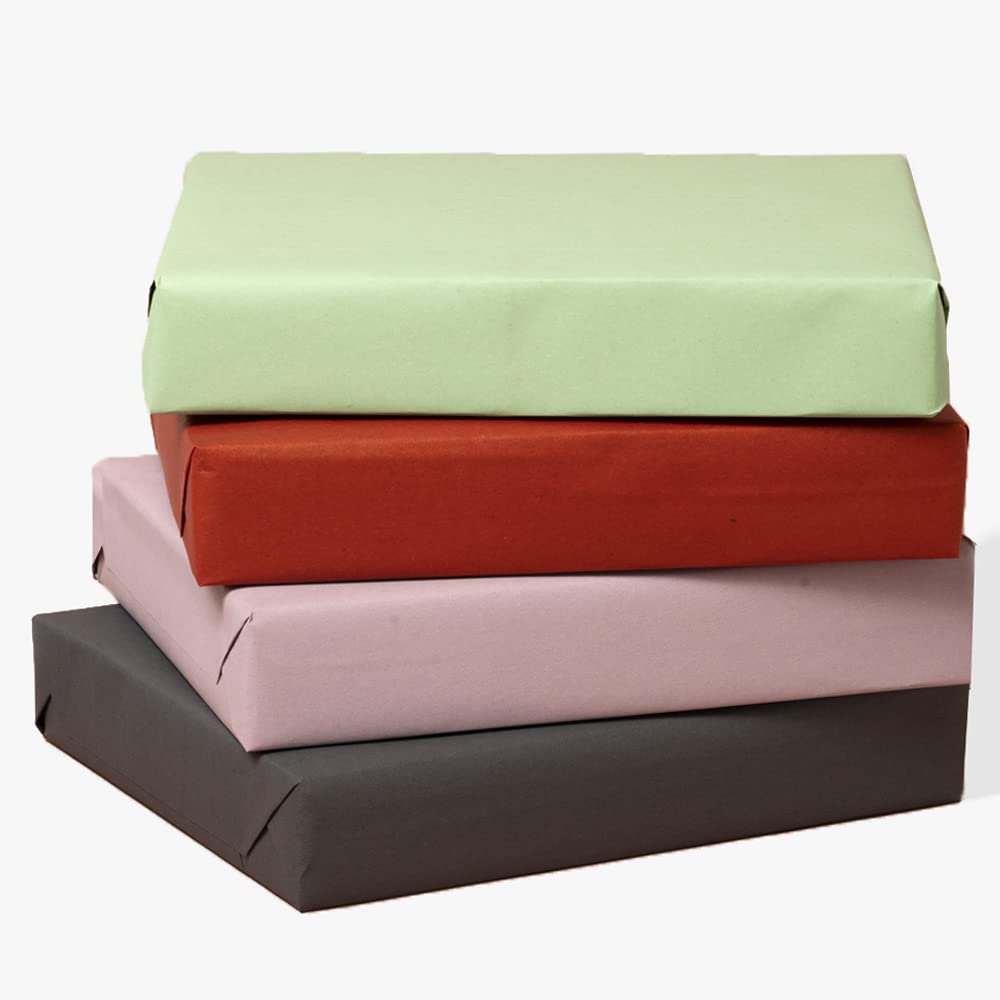 PAKOT - Papel Kraft Reciclado Verde – Bobina Grande 70 cm x 100 m – Rollo para Envolver Regalos, Manualidades, Tiendas y Proyectos Creativos Ecológicos