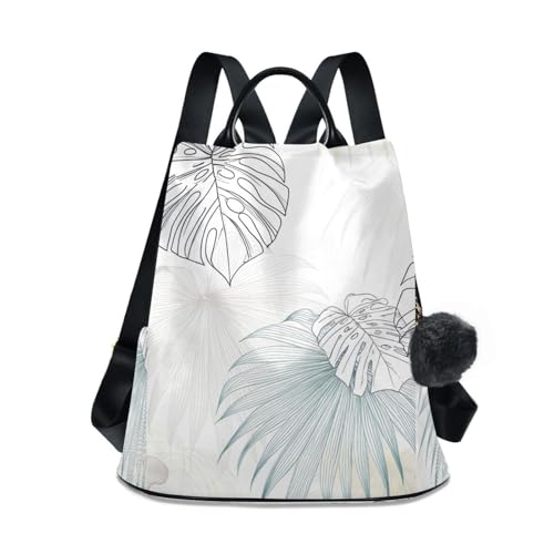 Sac à dos femme Jungle Leaves pour organiser vos affaires
