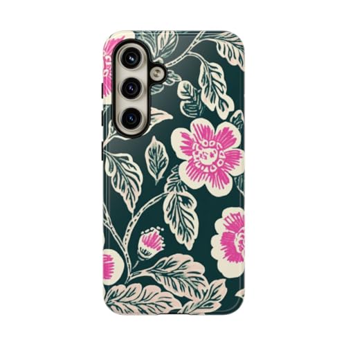 Coque Samsung S24 motif floral rose pour sublimer votre style quotidien