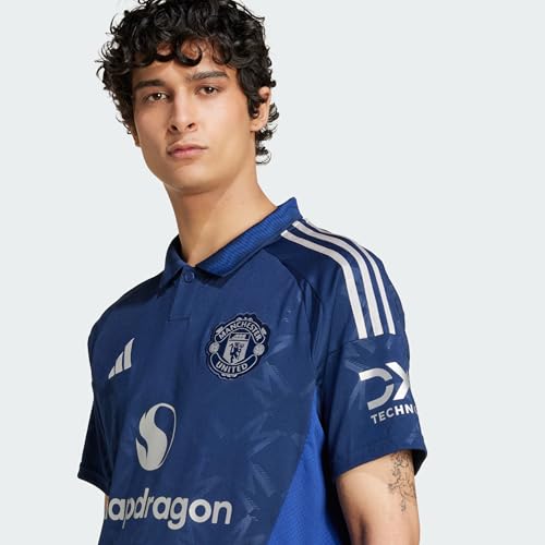 Image of adidas Mens Football /Soccer Jerseys | MUFC A JSY | Blue |