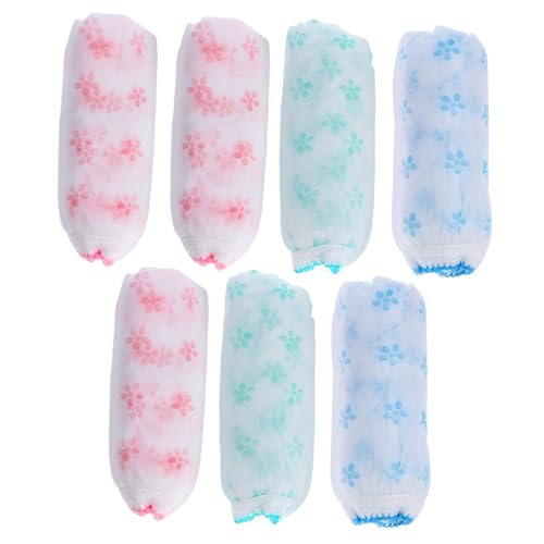 ROMISBABA 7 Piezas Transpirables - Braguitas De Colores Surtidos Ropa Interior No Tejida Talla Bragas Posparto para Mamás Bragas De Maternidad Desechables De Color L Cómodas para