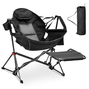 best camping chair with footrest
