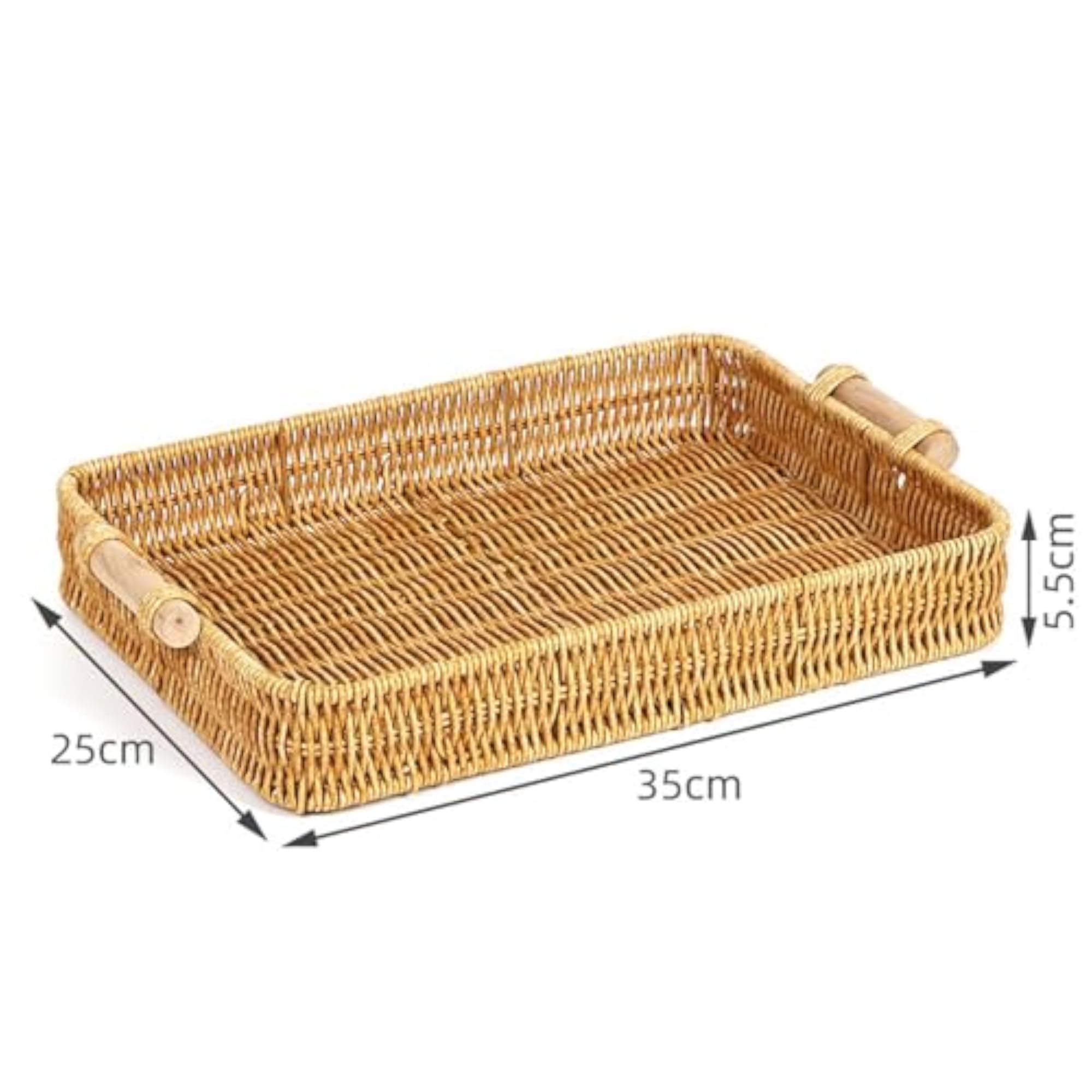Floating Woven Wall Baskets for Home Organization