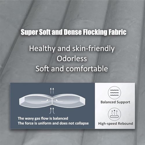 Matelas gonflable voiture pour Smart EQ fortwo lit de voyage arrière matelas camping gris c453 - 7