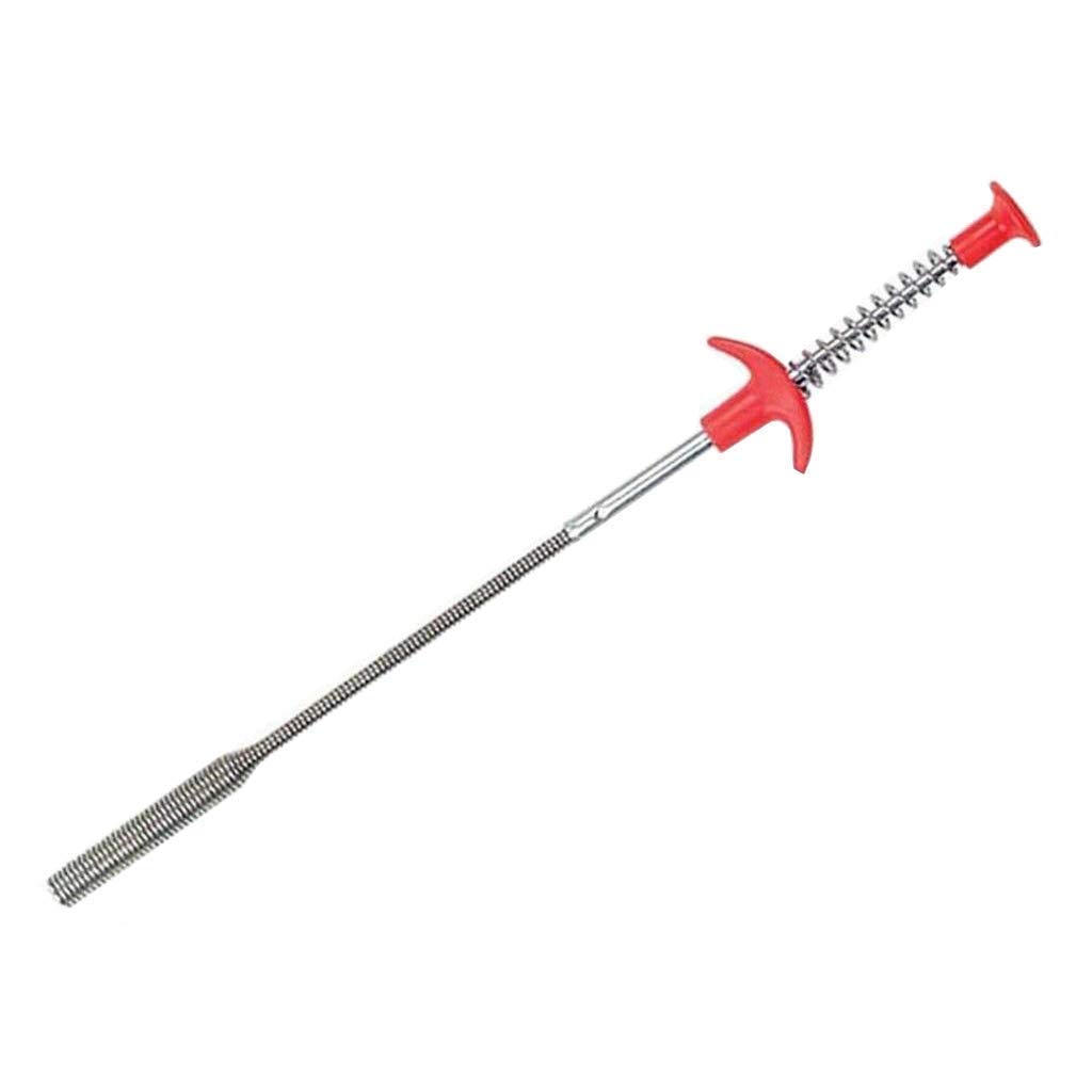 GJSHOP Hair Catching Sink Overflow Drain Cleaning Drain Clog Water Pipe Sink Cleaner Snake Unblocked Kitchen Bath Rod Hair Remover (Multicolor) (B098DW6RKL) Amazon Price History, Amazon Price Tracker