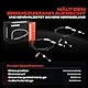 Frankberg 2x Handbremsseile Hinten Links Rechts Kompatibel mit A4 8D2 1.6L-2.8L 1994-2000 A4 8E2 2.5L 2000-2004 Replace# 8D0609721H