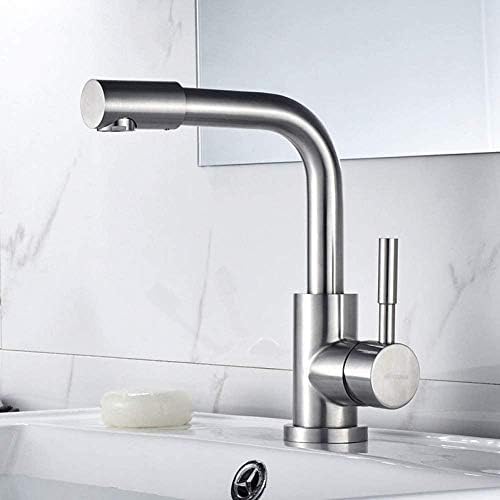 Robinet de lavabo en acier inoxydable anti-calcaire pour en finir avec la rouille