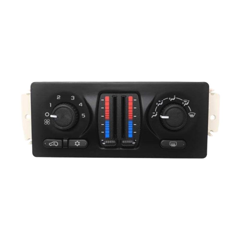 Heater A/C HVAC Control Module 599-210XD 599210XD 10370033 Compatible With Chevrolet Avalanche GMC Envoy Oldsmobile Bravada Cadillac Escalade 2002-2009