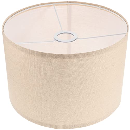 Kichvoe Tissu Abat-Jour Petit Abat-Jour Lustre Abat-Jour Table Tambour Abat-Jour Pour Le Bureau À Domicile Lampe De Table De Chevet Et Lampadaire Mariage Rustique Décoration De La Maison