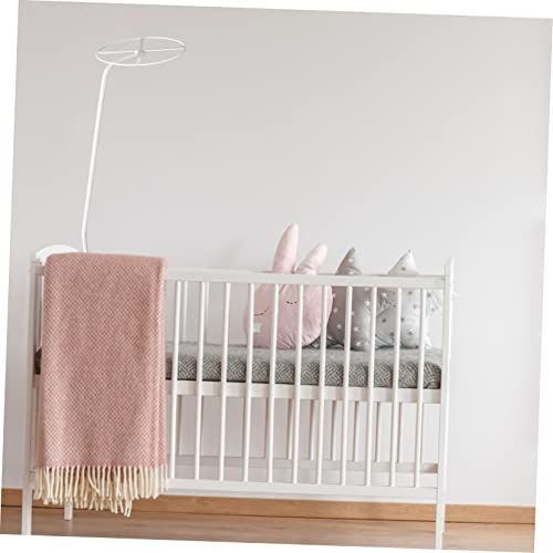 Toyvian 2 Conjuntos De Suporte De Rede Para Barraca De Berço Guarda De Cama Para Bebê Suporte De Met