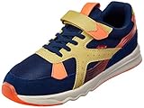 KAOK Kickers Kaok, Zapatillas Hombre, Marine Jaune Orange, 36 EU