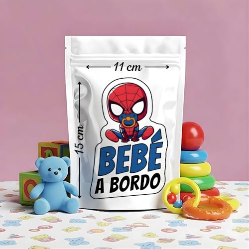 Miniatura 2 de Pegatina Bebe A Bordo Coche, Superhéroe, Pegatinas Coche, Pegatinas De Bebe A Bordo, Pegatina Resistente A Uv E Impermeable