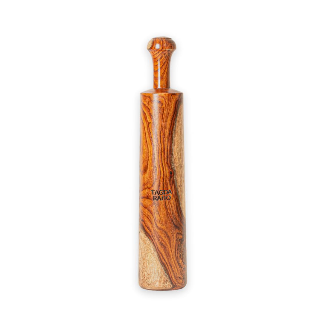 Tagda Raho Dharwad Sports Mudgar (3.5kg) | Sheesham Wood Indian Clubs/Mudgal/Meel/Clubbell/Karla Kattai/Weight | Fitness Equipment for Men & Women | for Home & Gym Workout | Made in India | 1 Unit-image-37