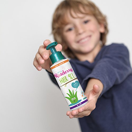 2 Pack Hair Gel For Kids | Light Hold | Chemical Free | Made With Organic Aloe Vera And Vitamins | Safe On Babies, Toddlers, Men And Women | Paraben, Sulfate & Fragrance Free | Made In Usa #TOP5