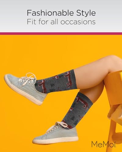 MeMoi Tigers Rayan Blend Crew Socks4