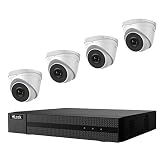 HiLook IK-4142TH-MH - Cámara de vigilancia (Cámara de Seguridad IP, Interior y Exterior, Blanco, Techo, Metal, De plástico, IP67)