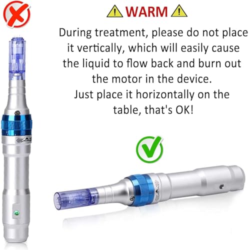 Image of Dermapen Dr.Pen Ultima A6 Microneedle Pen Electric Derma Roller Pen with 12PIN 36PIN Nano Round Cartridges Needles Wrinkle Stretch Marks Scar Hair Loss Treat 0.25-2.5mm Adjustable
