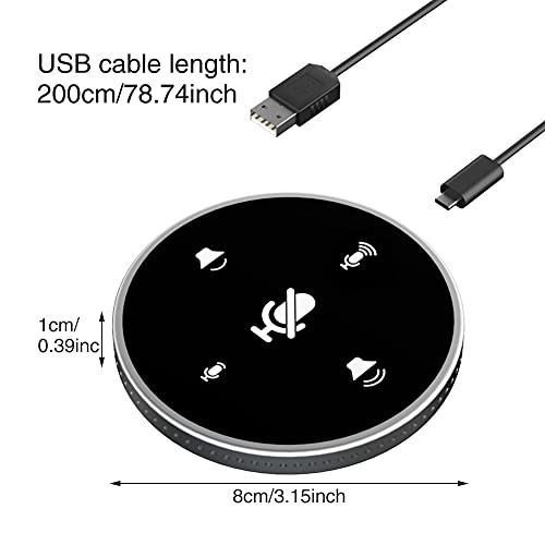 Microphone de conférence USB omnidirectionnel pour éliminer les coupures de son