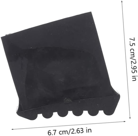 6pcs Non- Ladder Feet Covers Ladder Pads for Stability and Noise Reduction Easy to Install Protective Mat for Folding and Step Stairs