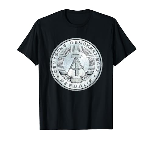 MARK der DDR - 1 OSTMARK  RÜCKSEITE der OSTMARK  T-Shirt