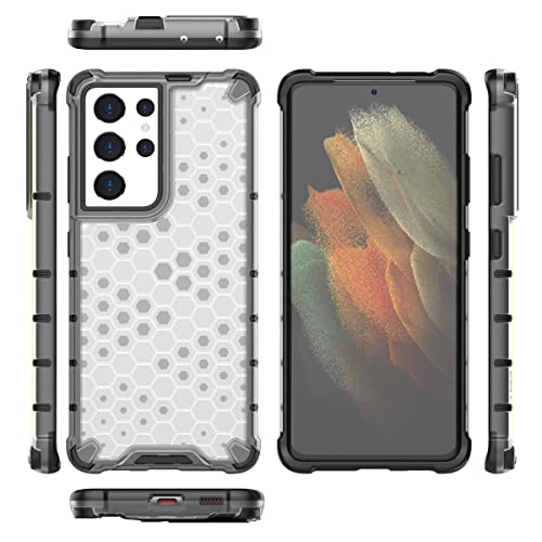 Image of Glasgow Back Case Cover Designed for Samsung Galaxy S21 Ultra 5G - Transparent