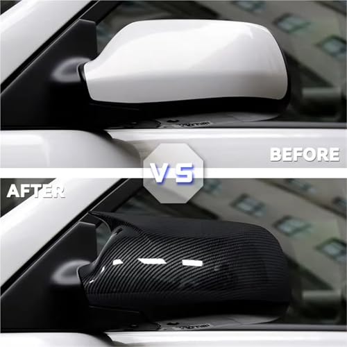 Coque de rétroviseur finition noir brillant premium pour Mazda 6 GG 2003-2008