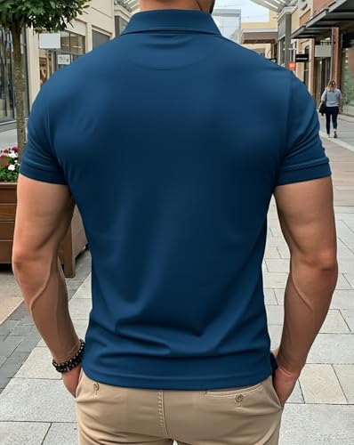 Image of AUSK Polo T-Shirt for Men || Half Sleeves Neck Polos Men Tshirt