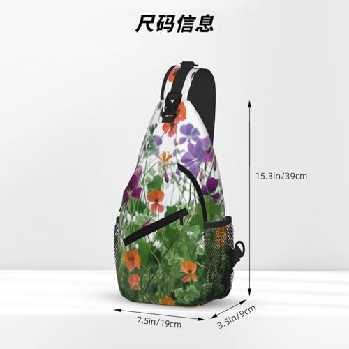 Bolso tipo Sling para hombre y mujer, mochila de viaje y senderismo miniatura 4