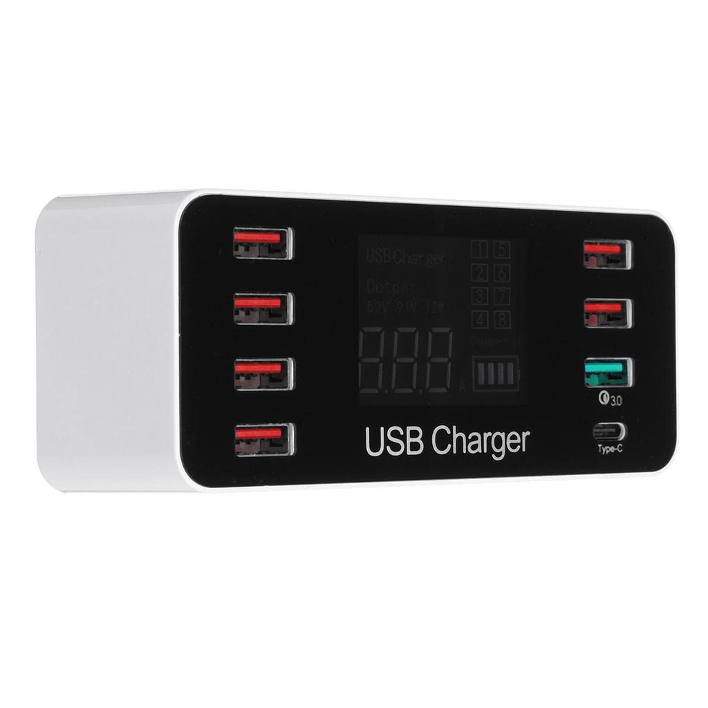 Microware USB Hub Charger 8 Ports Micro USB Splitter Multi Hub USB Combo All in One for Laptop PC Computer Accessories High Speed-image-24