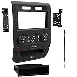 Metra Electronics - Ford F-150 2015-17 (w/sngl-zone climate cntrl)-Turbo Tactile (99-5849CH) Metra Radio Install kits