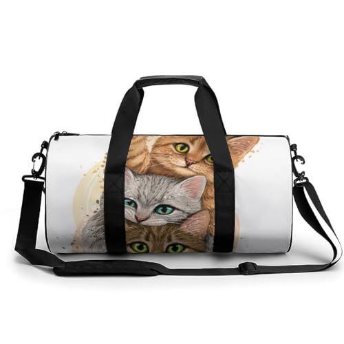 Sac de voyage week-end Jolis Chatons pour camping et randonnée active