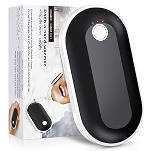 Hand Warmers Rechargeable 7800mAh Electric Hand Warmer Reusable for 12 Hours Heating USB Portable Pocket Heater Handwarmers for Outdoor Camping Hunting Golfing Winter Gifts for Men and Women