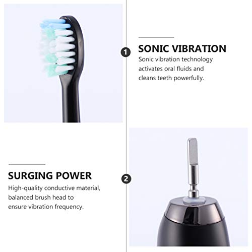 HEALLILY Escova de Dentes ElÃ©trica AutomÃ¡tica Ã  Prova D 'Ãgua de Carregamento Usb Escova de Limp