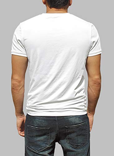Image of OZIO Men's Cotton Round Neck T Shirt (OZTA-CBEC-$-Lemon Chrome)