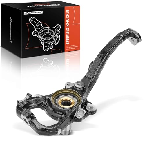 A-Premium Front Suspension Steering Knuckle Compatible with Toyota Land Cruiser 1998-2007, Lexus LX470 1998-2007, Left Driver Side