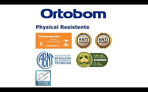 Colchão Physical Resist Solteiro (88x188x14) - Ortobom