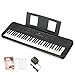 ヤマハ ポータブルキーボード 61鍵盤 ブラック PSR-E360B 便利なレッスン機能やタッチレスポンスを搭載
