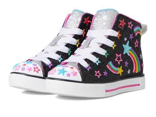 Skechers Twinkle Sparks fille baskets scratch lumineuses confort