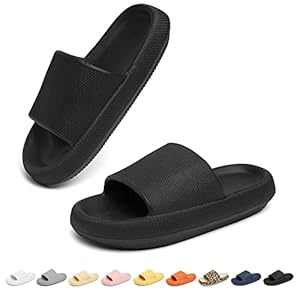 Somic Dames Heren Doucheslippers Indoor Huisschoenen Zwembadschoenen Dikke Zolen Antislip Pantoffels Strand Sandalen 4 Kleuren 36-45EU