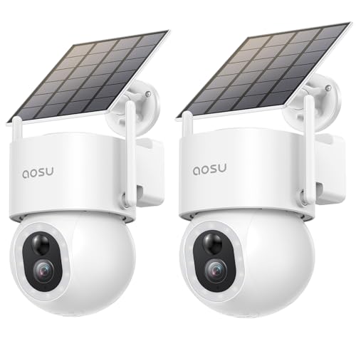 AOSU 防犯カメラ ソーラー Amazon.co.jp: 【最新500万画素・高効率充電】aosu 防犯カメラ 屋外