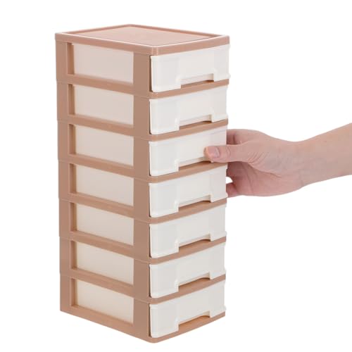 Meuble rangement bureau 7 tiroirs compact : libérez vos petits espaces encombrés - 6