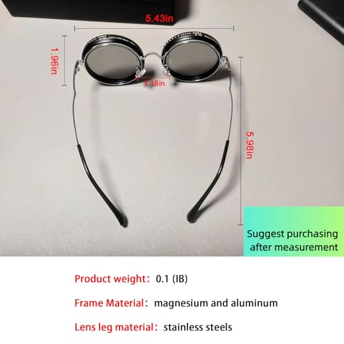 1-9 Gears Adjustable Sunglasses For Men Polarized Fishing UV400 Sunglasses For Men Beach Shady Rays3