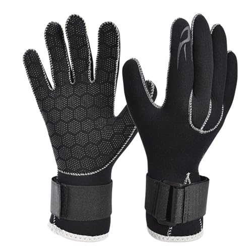 Guantes de equipo de buceo e impermeables para natación en el mar