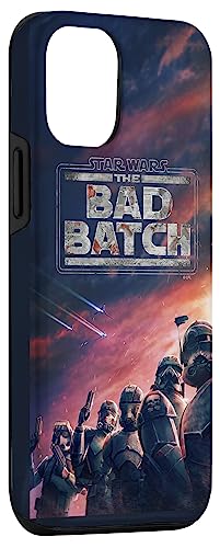 Coque iPhone 12 Pro Star Wars Bad Batch Sunset Poster en silicone de protection - 3