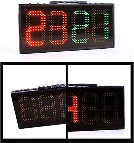 Tablero electrónico LED para fútbol sustitución doble cara miniatura 5