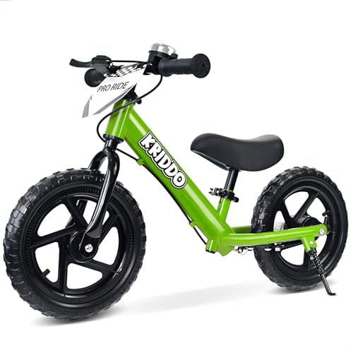 Image of KRIDDO Pro Toddler Balance Bike 2+ Year Old with Hand Brake and Kickstand
