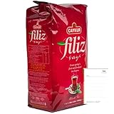 CAYKUR Filiz Cayi Schwarztee 1000g - Intensives Aroma & Milder Geschmack + Ben's Garden Notizblock...