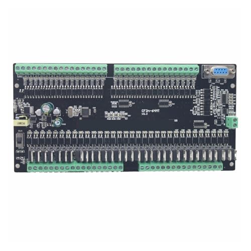 Controlador PLC CF2N FX3U 64MT con interfaz RS485 y 32 entradas de transistor 2