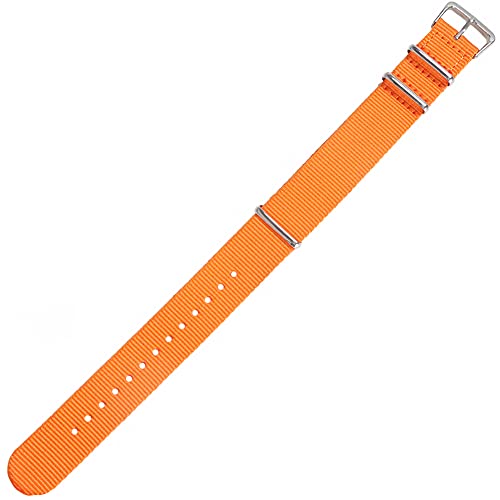 Image of Nylon Watch Bands, Canvas Fabric Ballistic Nylon Watch Straps - Widths 16mm 18mm 20mm or 22mm 24mm