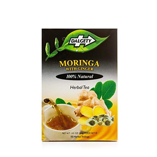Dalgety Moringa with Ginger Herbal Tea (Pack of 3)